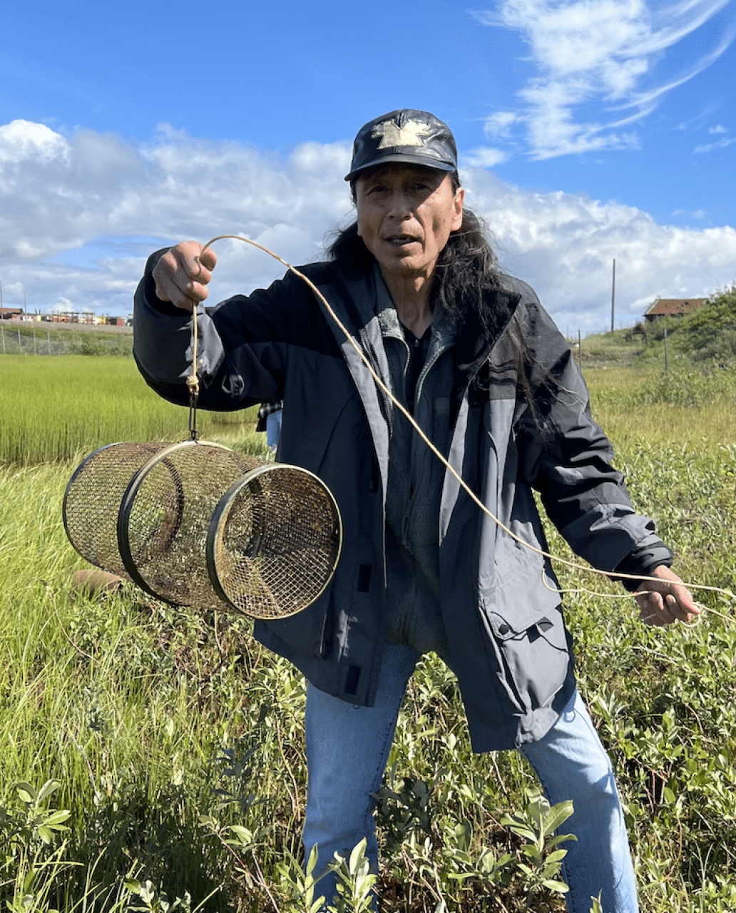 Delbert Pungowiyi, Yupik Elder and Indigenous leader from Sivuqaq, Alaska